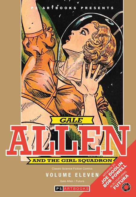 CLASSIC SCI-FI COMICS 11 HARDCOVER GALE ALLEN AND THE GIRL SQUADRON