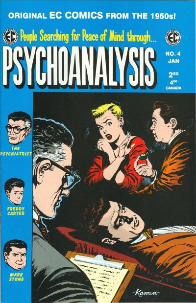 EC PSYCHOANALYSIS SET OF FOUR GEMSTONE REPRINTS