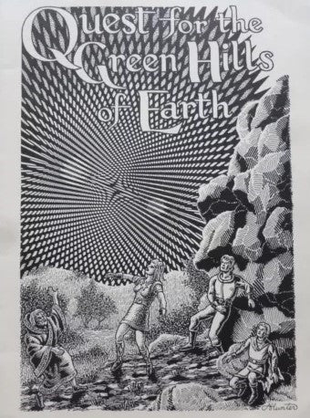 QUEST FOR THE GREEN HILLS OF EARTH Signed