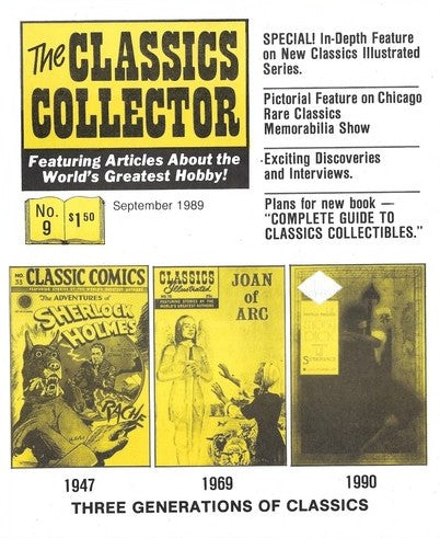 WORLDWIDE CLASSICS NEWSLETTER #1-8 & THE CLASSICS COLLECTOR #8a-11 Set of 12