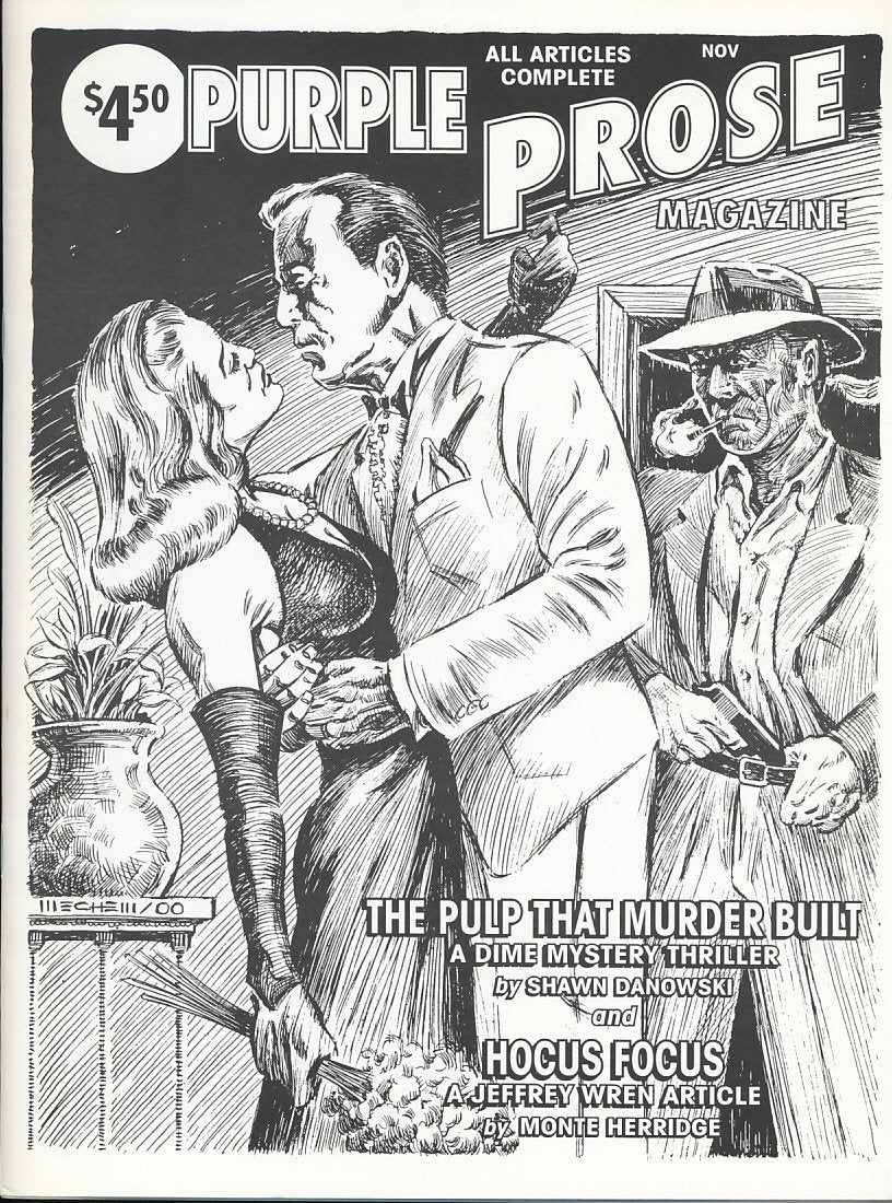 PURPLE PROSE PULP FANZINE Set of 7