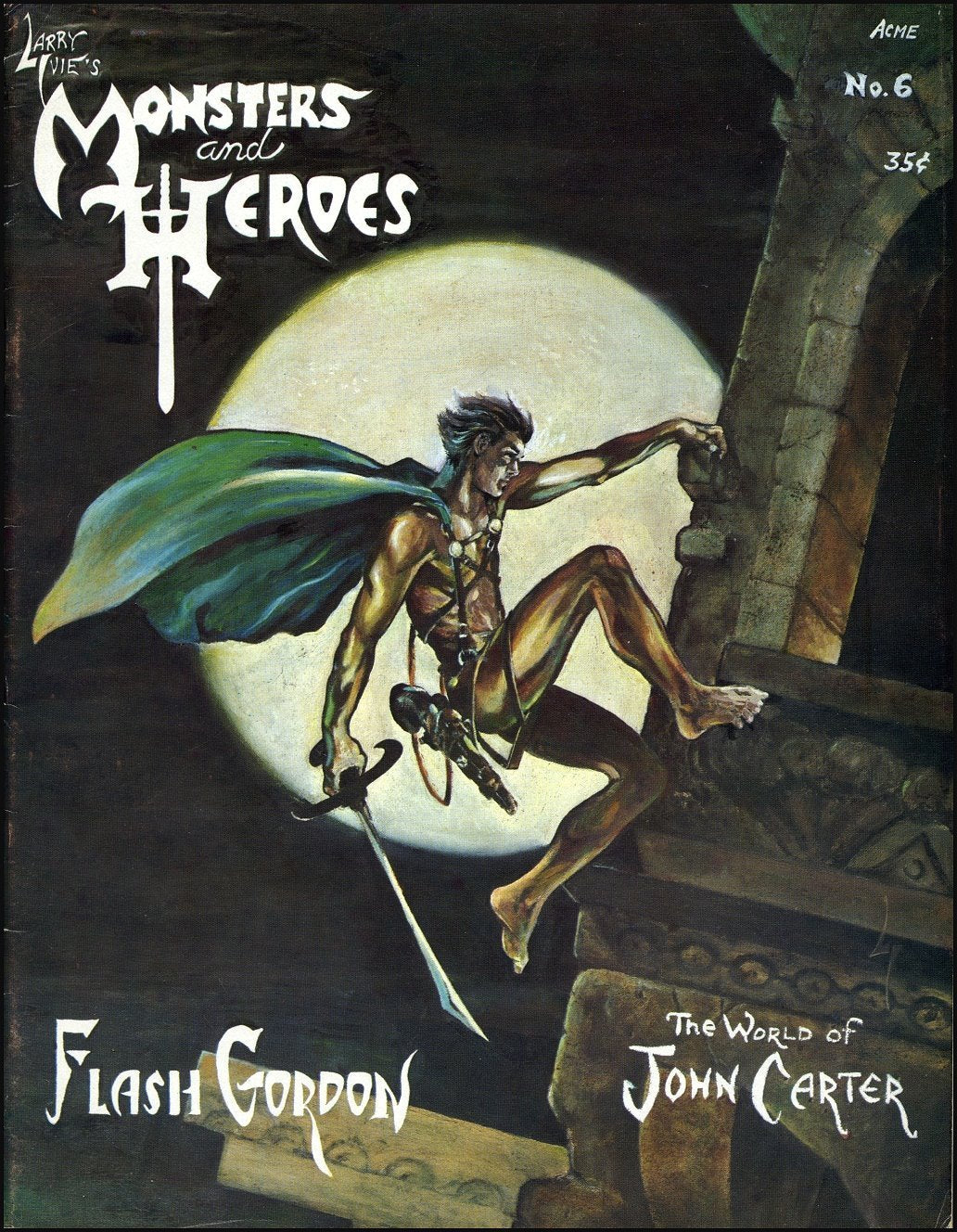 LARRY IVIE"S MONSTERS AND HEROES FANZINE #6
