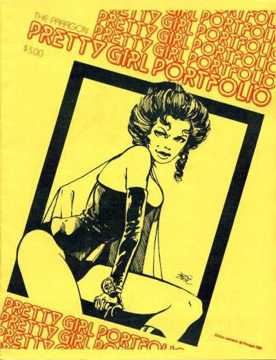 STAR FEMS #1-2 PRETTY GIRL PORTFOLIO & SKETCHBOOK TARA #1 Set of 5 Paragon/AC Publications