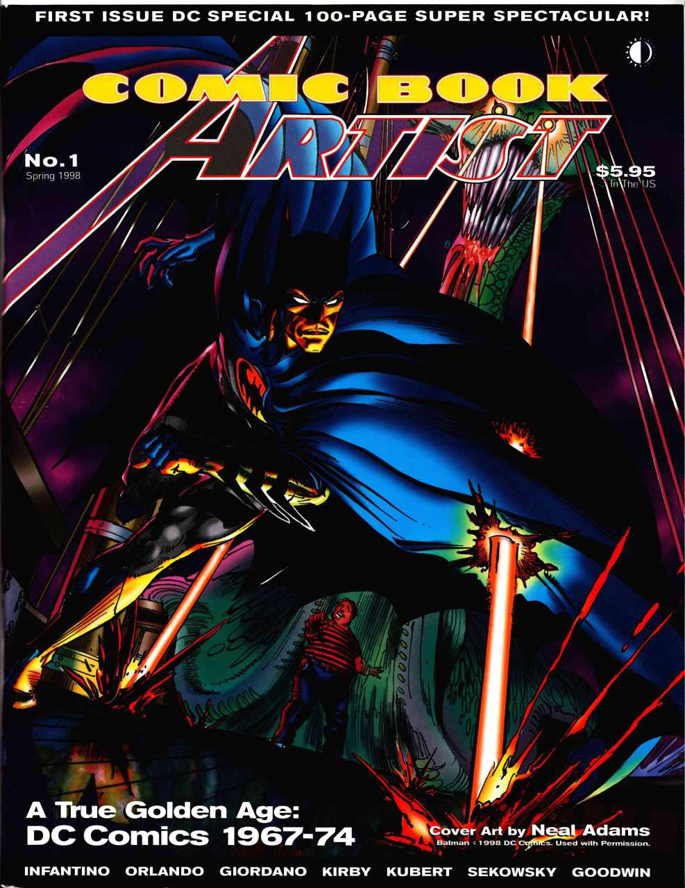COMIC BOOK ARTIST MAGAZINE #1-7 #9 Set of 8