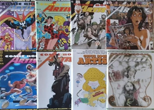 COMIC BOOK ARTIST MAGAZINE #18-25 Set of 8
