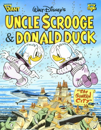 GLADSTONE WALT DISNEY COMIC ALBUM SPECIAL #1-7