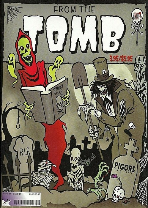FROM THE TOMB UK FANZINE Set of 8