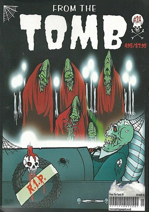 FROM THE TOMB UK FANZINE Set of 8