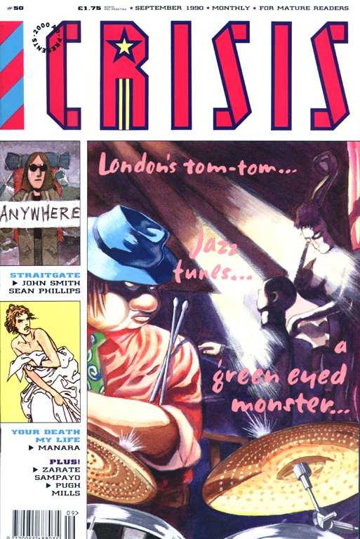 CRISIS MAGAZINE British Set of 8