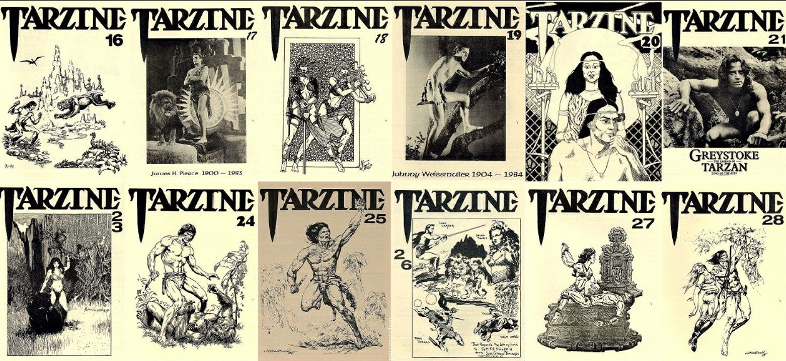 TARZINE FANZINE #16-30 Set of 15