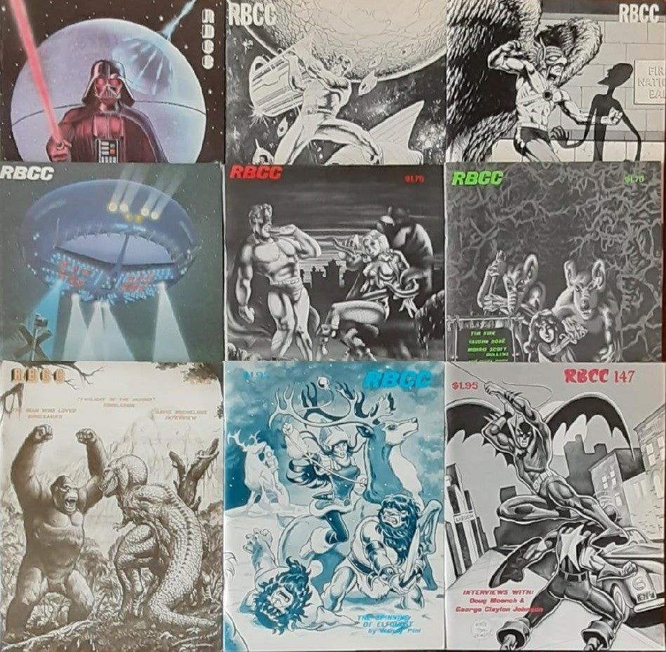 ROCKET'S BLAST COMICCOLLECTOR #139-147 Set of 9
