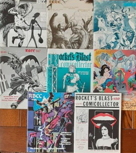 ROCKET'S BLAST COMICCOLLECTOR #141 145-150 152 Set of 8