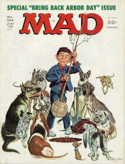 MAD MAGAZINE #184-189 191-196 Set of 12