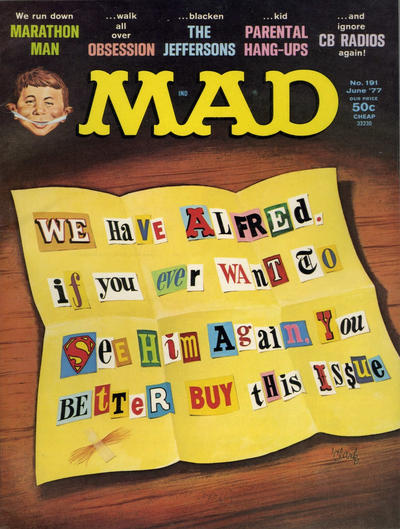 MAD MAGAZINE #184-189 191-196 Set of 12