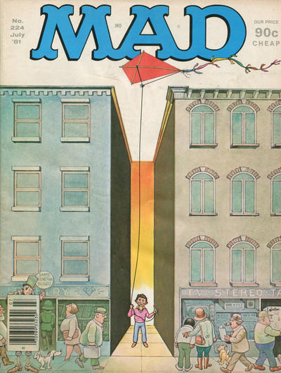 MAD MAGAZINE #222-234 Set of 13