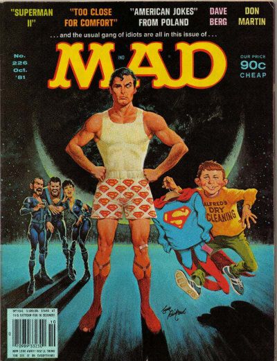 MAD MAGAZINE #222-234 Set of 13