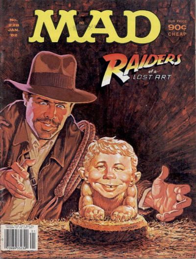 MAD MAGAZINE #222-234 Set of 13