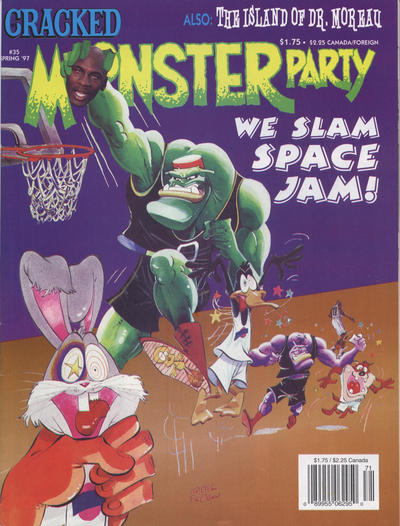 CRACKED #140 & 280 Plus BLOCKBUSTER #8 MONSTER PARTY #35 SPACED OUT #1-4 & CRACKED #1 (2006) Set of 9