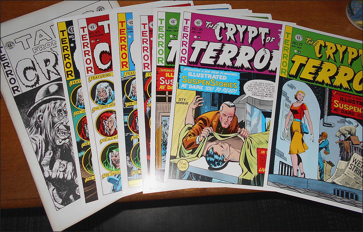 EC TALES FROM THE CRYPT Cover Portfolio