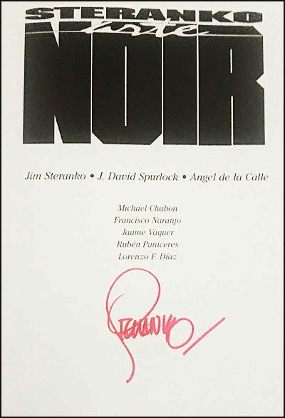 STERANKO NOIR Deluxe Signed Edition