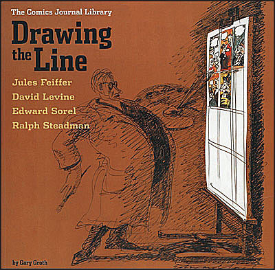 THE COMICS JOURNAL LIBRARY Volume 4 Drawing The Line