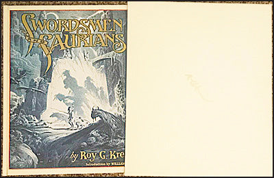 SWORDSMEN AND SAURIANS Signed & Limited Deluxe with Drawing