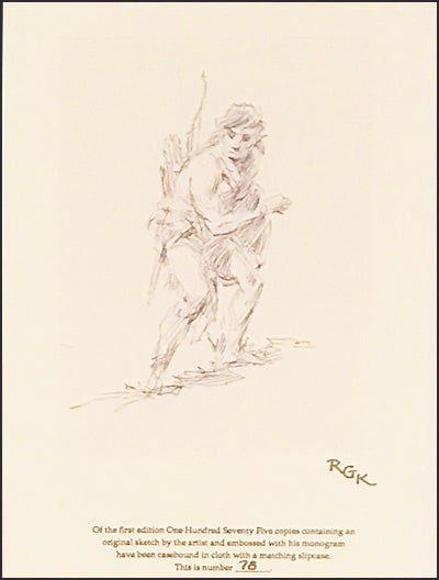 SWORDSMEN AND SAURIANS Signed & Limited Deluxe with Drawing