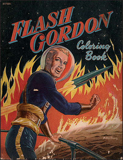 FLASH GORDON COLORING BOOK 1952