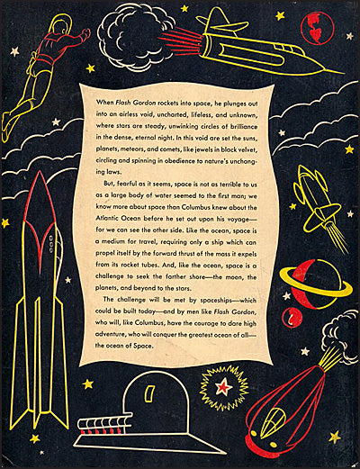 FLASH GORDON COLORING BOOK 1952