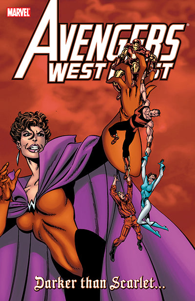 MARVEL AVENGERS WEST COAST Darker Than Scarlet