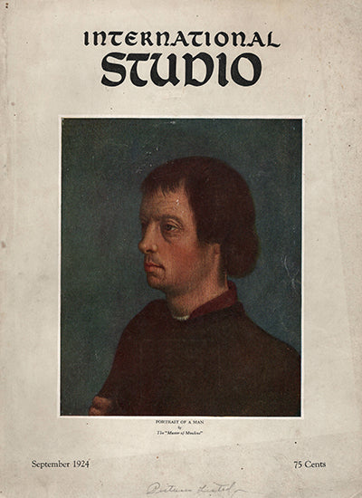 INTERNATIONAL STUDIO VOLUME LXXIX September 1924 # 38