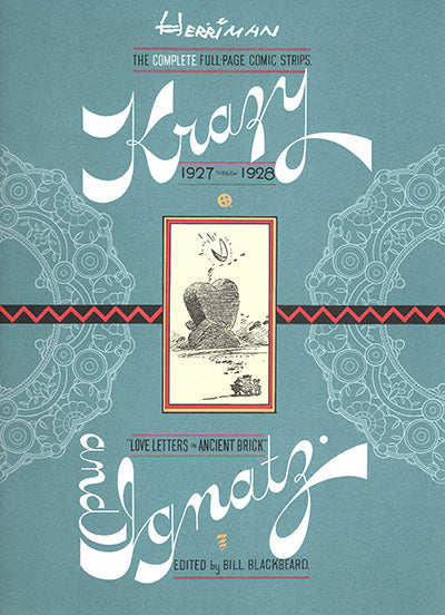 KRAZY & IGNATZ  Complete Full Page Comic Strips 1927-1928 Love Letters in Ancient Brick
