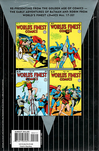 BATMAN THE WORLDS FINEST Volume 2