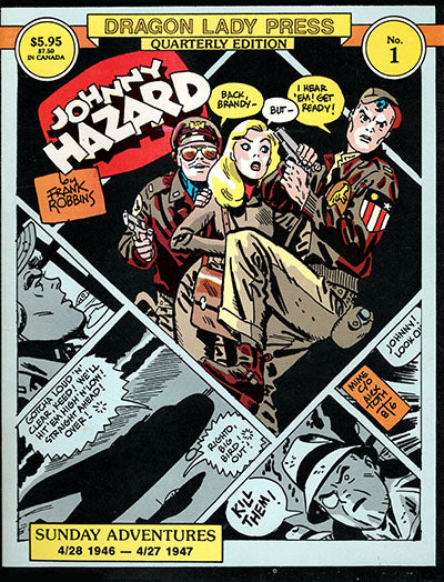 Dragon Lady Quarterly Edition Johnny Hazard Set 1-4