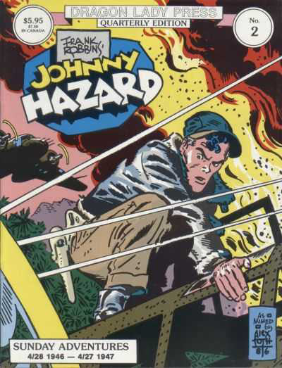 DRAGON LADY PRESS JOHNNY HAZARD ALLEY OPP BUZ SAWYER set of 10