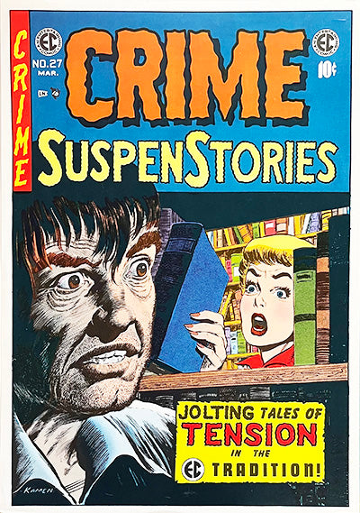 EC COMIC CRIME SUSPENSTORIES Cover Portfolio