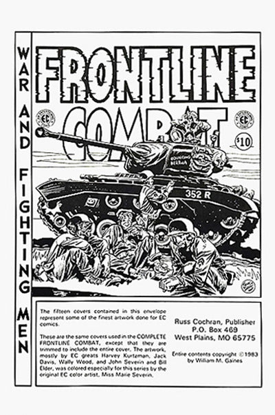 EC COMICS FRONTLINE COMBAT PORTFOLIO