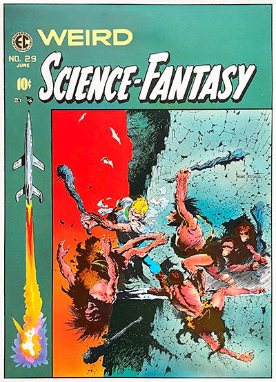 EC WEIRD SCIENCE-FANTASY Cover Portfolio