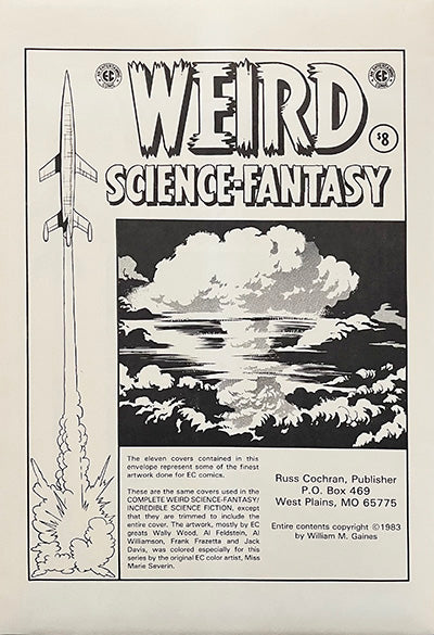 EC WEIRD SCIENCE-FANTASY Cover Portfolio