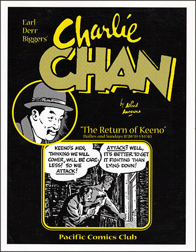 CHARLIE CHAN Dailies and Sundays, 2 Vol. Set 11/20/39 - 3/20/40