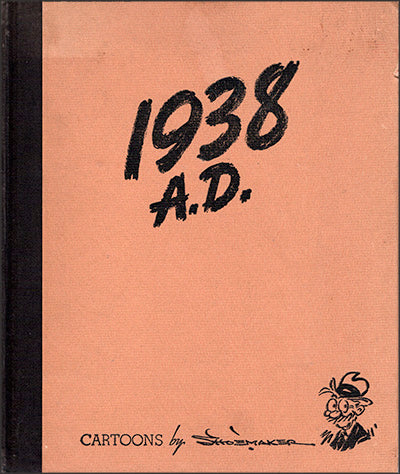 1938 A. D. Cartoons by Shoemaker Signed & Numbered