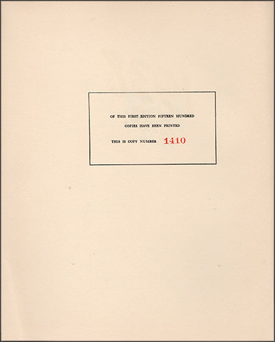 1938 A. D. Cartoons by Shoemaker Signed & Numbered