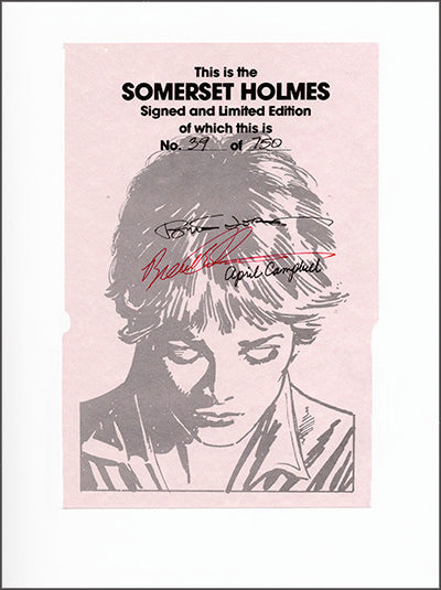 SOMERSET HOLMES The Graphic Album Signed & Numbered