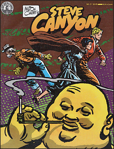 MILTON CANIFF'S STEVE CANYON SET #1-9, #15 & #16