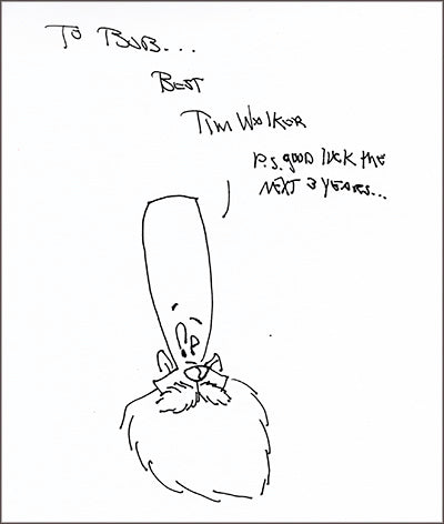 DRAWINGS FROM THE LEFT Signed
