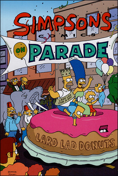SIMPSONS COMICS SC Set of Four