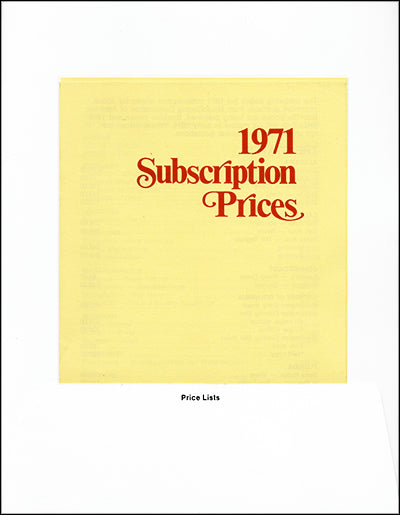 NEWSPAPERS, PERIODICALS RECORDS FOR RESEARCH ON MICROFILM ¬¨‚Ä†1971-1972