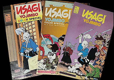 STAN SAKAI‚Äö√Ñ√¥S Usagi Yojimbo Comic Book Set