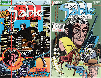 FIRST COMICS JON SABLE FREELANCE Set of 11