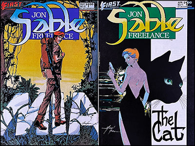 FIRST COMICS JON SABLE FREELANCE Set of 11